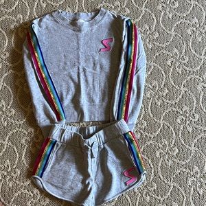 Stella McCartney kids sweatshirt with matching shorts